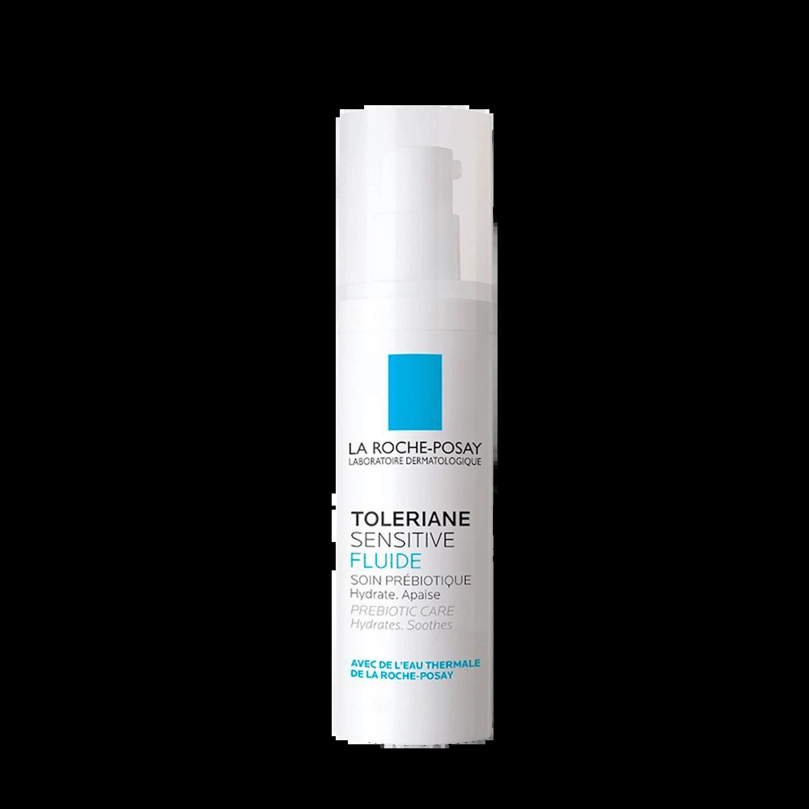 La Roche-Posay Toleriane Sensitive Fluide 40ml Prebiotic Care Hydrates Soothes for Sensitive Skin