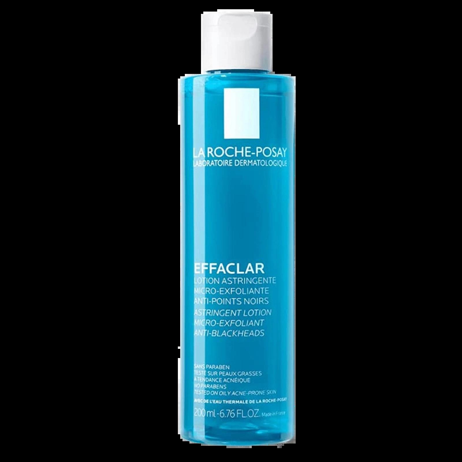 La Roche-Posay Effaclar Toner 200ml for Oily, Acne-Prone Skin. Micro-Exfoliating, Astringent. Anti-Blackheads, Anti-Points Noirs, Paraben-Free