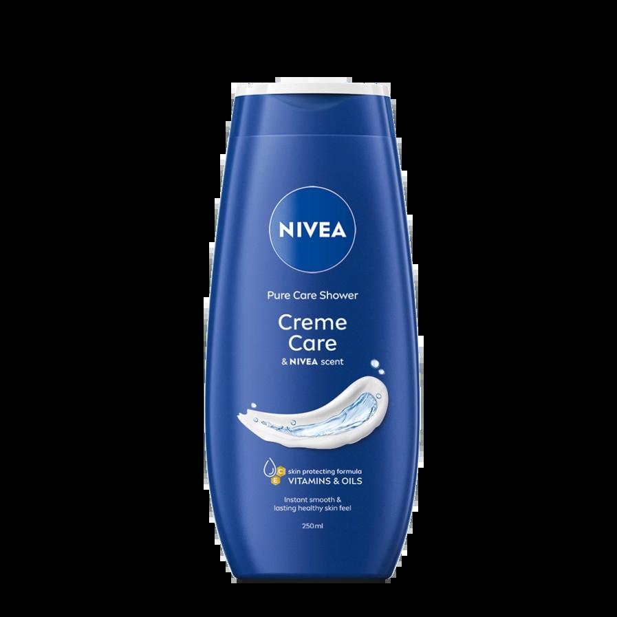 Nivea Creme Care Shower 250ml - Vitamins & Oils for Instant smooth & lasting healthy skin feel
