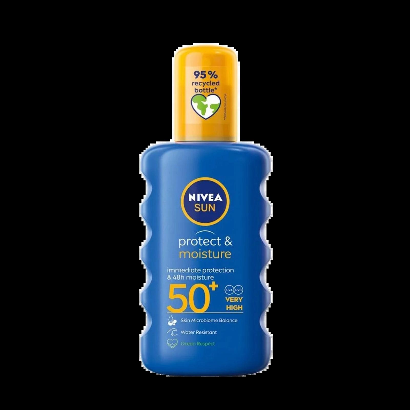Nivea Sun Protect & Moisture SPF50+ Spray 200ml Water Resistant
