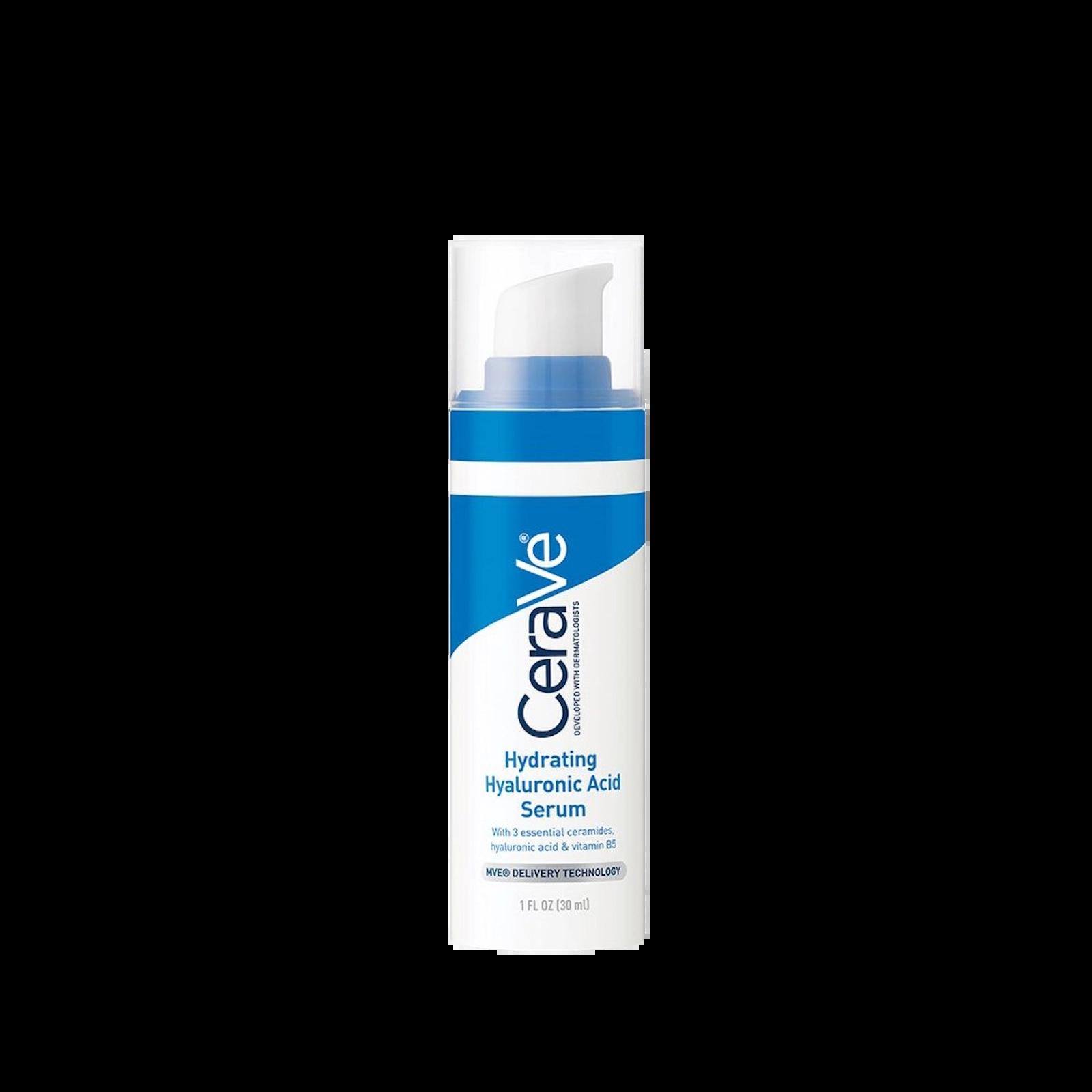 CeraVe Hydrating Hyaluronic Acid Serum, 30ml, with Ceramides, Vitamin B5 & MVE Delivery Technology