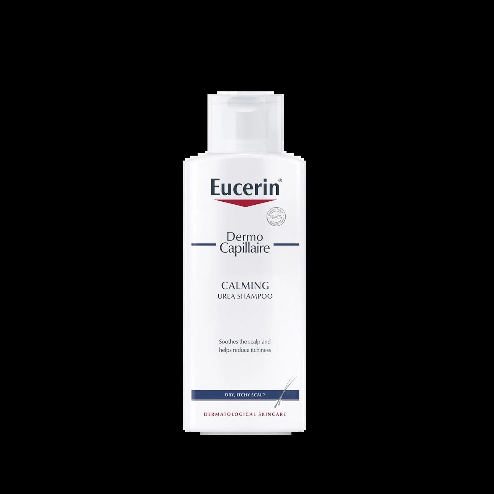 Eucerin Dermo Capillaire Calming Urea Shampoo 250ml - Soothes Dry, Itchy Scalp