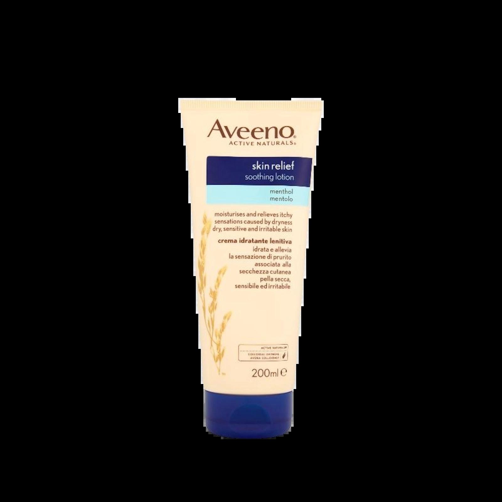 Aveeno Skin Relief Soothing Lotion Menthol for Dry, Sensitive & Irritable Skin 200ml