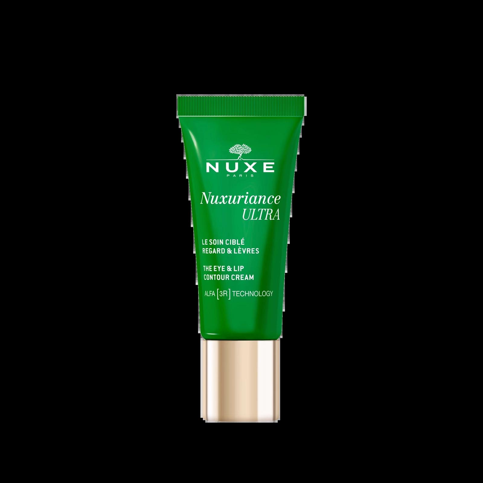 NUXE Nuxuriance ULTRA Eye & Lip Contour Cream 15ml, Targets Expression Lines, ALFA [3R] TECHNOLOGY, Eye Cream