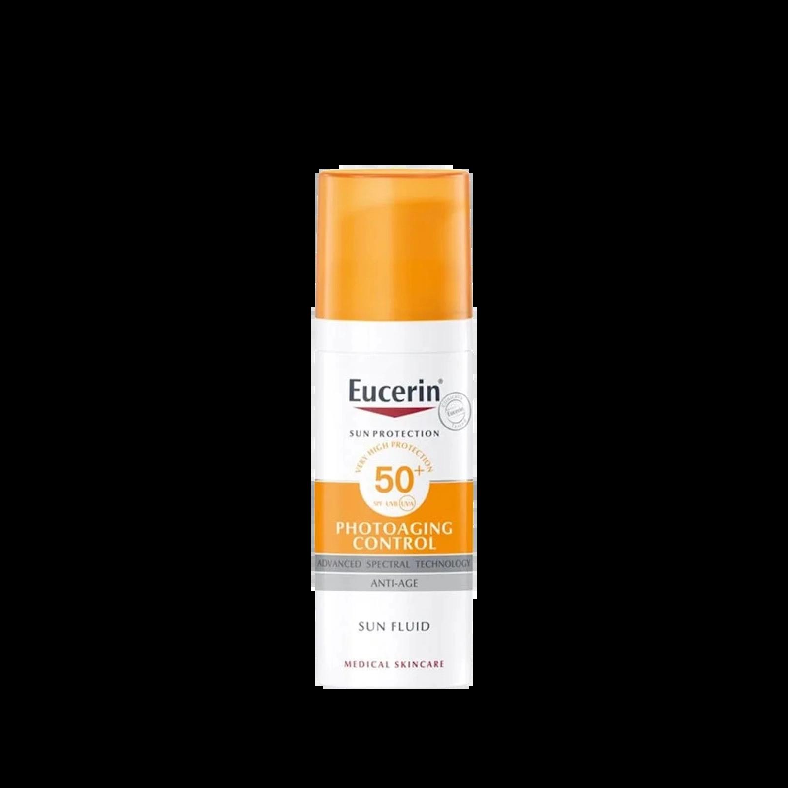 Eucerin Sun Protection SPF 50 Photoaging Control Sun Fluid Anti-Age Dermatological Skincare