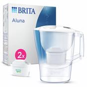 BRITA Aluna Water Filter Jug – White + 2 MAXTRA PRO Cartridges