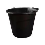 Strata Heavy Duty 14L Black Bucket S4IP212