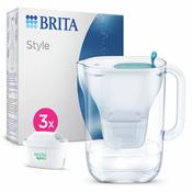 BRITA Style Water Filter Jug – Blue + 3 MAXTRA PRO Refills