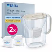 BRITA Style Essential Water Filter Jug – Sand + 2 MAXTRA PRO Cartridges image