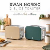 Swan Nordic 2 Slice Toaster