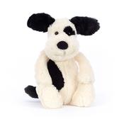 Jellycat Bashful Rufferty Black &amp; Cream Puppy image