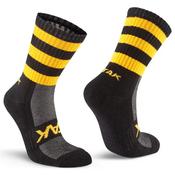 ATAK Shox Mid Leg Socks | Black and Amber