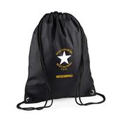 Ballygarrett Réalt na Mara Drawstring Bag | Black