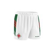 Clonmore GAA Kids Match Shorts | White / Green