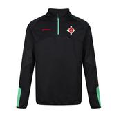 Clonmore GAA APEX Kids Quarter Zip | Black / Green