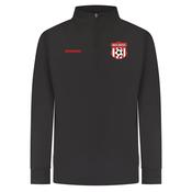 Inch United Perth Kids 1/4 Zip Tracksuit Top | Black