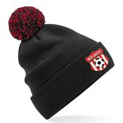 Inch United Snowstar Beanie | Black/Classic Red image