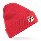 Inch United Original Cuffed Beanie | Bright Red image