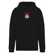 Inch United Unisex Oversized Travel Hoodie | Black
