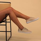 Lunar - St Ives Leather Plimsoll image