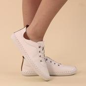 Lunar - St Ives Leather Plimsoll