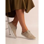Lunar - St Ives Leather Plimsoll image