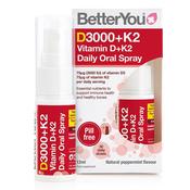 Better You D3000 + K2 Oral Spray (12ml) image