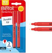 Berol Handwriting Pens 2 Pack - Black Ink image