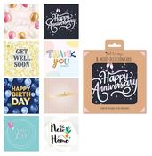 8 Mixed Occasions Cards In Keepsake Box