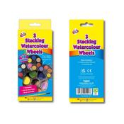 Watercolour Paints Wheel 18 Colours