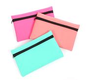 Pencil Case - Flat Neoprene - Bright Colours
