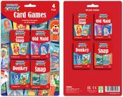 Children's Playing Cards 4 Pack