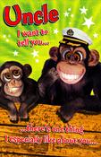 Uncle Birthday Monkeys Humour image