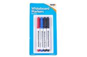 Tiger Stationery Slim Dry Whiteboard Round Tip Marker Pens 4 Pack image