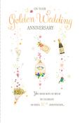 50th Wedding Anniversary - Golden image