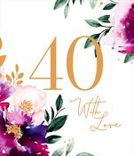 40th Birthday - Ruby Bloom image