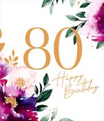 80th Birthday - Ruby Bloom image