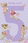 5th Birthday - Flower Fairies image