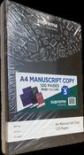 A4 Manuscript 120 Pages - 5 Pack image
