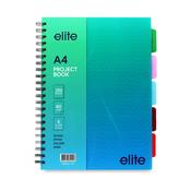 A4 Spiral Project Notebook with Dividers - 250 Pages