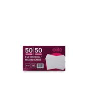 5x3 Revision Flashcards 50 Sheets (White)