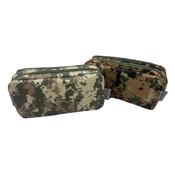 Pencil Case - Pixel Camo Pattern with Double Zip image
