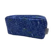 Pencil Case - Maths Equations Pattern with Double Zip image
