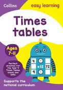 Times Tables Ages 7-11: Ideal for home learning (Collins Easy Learning KS2) image