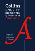 English Pocket Dictionary and Thesaurus: The perfect portable English dictionary and thesaurus (Collins Pocket) image