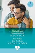 Er Doc's South Pole Reunion / Their Accidental Vegas Vows: ER Doc's South Pole Reunion (Jet Set Docs) / Their Accidental Vegas Vows (Jet Set Docs) (Mills &amp; Boon Medical) image