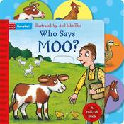 Who Says Moo?: A Pull-Tab Book image