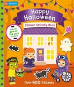 Happy Halloween Sticker Activity Book: With over 400 stickers image