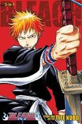 Bleach (3-in-1 Edition), Vol. 1: Includes vols. 1, 2 &amp; 3: Volume 1 image