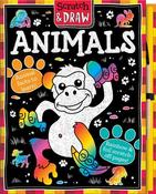 Scratch &amp; Draw Animals - Scratch Art Activity Book